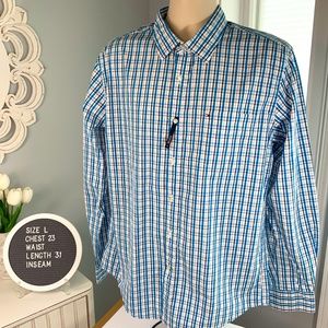 Tommy Hilfiger Button Down Shirt Size Large